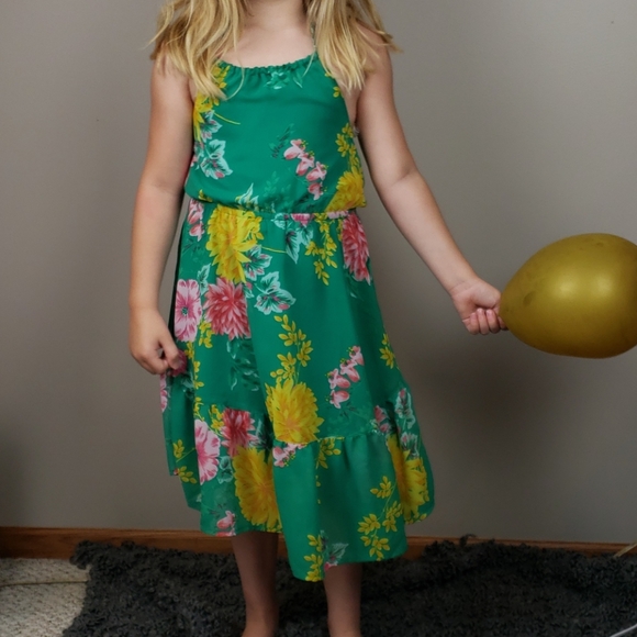 The Children's Place Other - {Children's Place} Floral Halter Dress